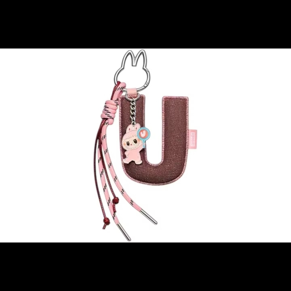 "U"- Pop Mart Labubu Pin For Lpve Pendant